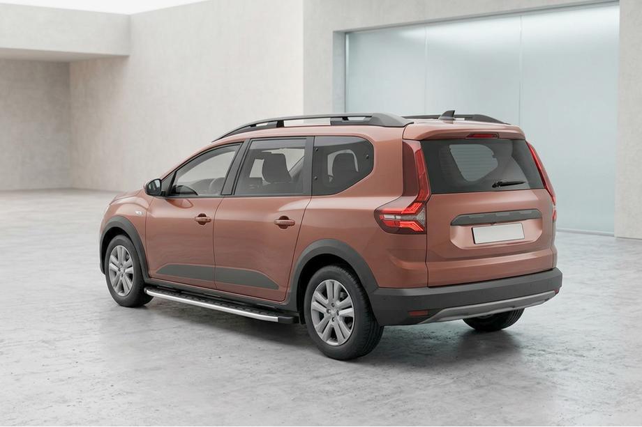 Dacia Jogger 2022– Sidosteg Fullmond (2 st, aluminium) Image