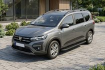 Dacia Jogger 2022– Sidosteg Bosphorus Black (2 st, aluminium) foto 1