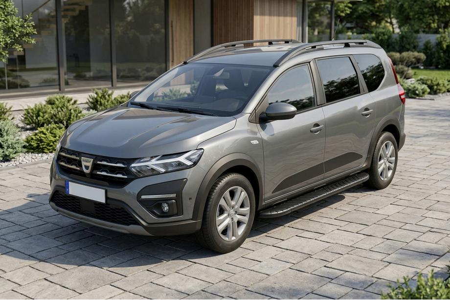 Dacia Jogger 2022– Sidosteg Bosphorus Black (2 st, aluminium) Image