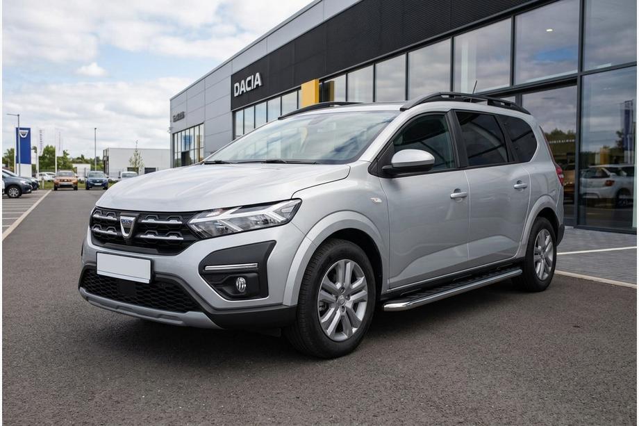 Dacia Jogger 2022– Sidosteg Maydos V1 (2 st, aluminium ↗ rostfritt stål) Image