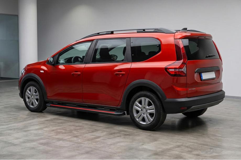 Dacia Jogger 2022– Sidosteg Maya Red (2 st, aluminium) Image