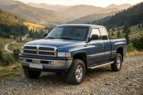 Dodge RAM (BR/BE) 1994–2002 Sidosteg Fullmond (2 st, aluminium) foto 1