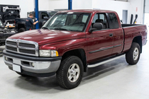 Dodge RAM (BR/BE) 1994–2002 Sidosteg Tayga Grey (2 st, aluminium) foto 1