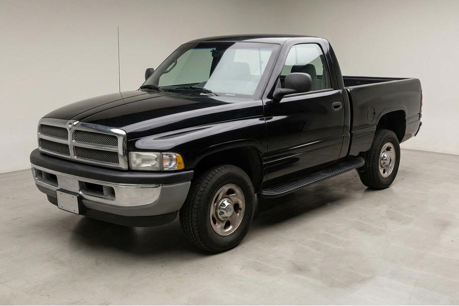 Dodge RAM (BR/BE) 1994–2002 Sidosteg Tayga Black (2 st, aluminium) Image