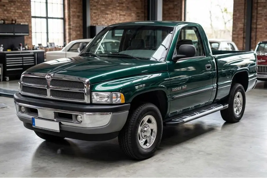 Dodge RAM (BR/BE) 1994–2002 Sidosteg Sunrise (2 st, aluminium) Image