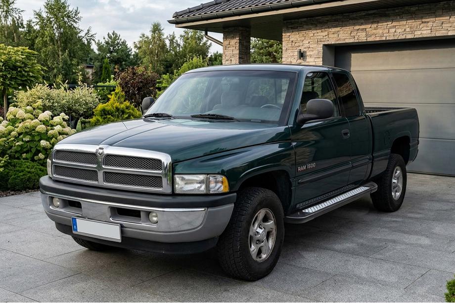 Dodge RAM (BR/BE) 1994–2002 Sidosteg Vision New Black (2 st, aluminium) Image