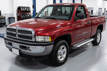 Dodge RAM (BR/BE) 1994–2002 Sidosteg Line (2 st, aluminium) foto 1