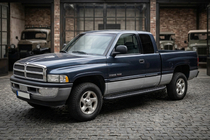 Dodge RAM (BR/BE) 1994–2002 Sidosteg Bosphorus Black (2 st, aluminium) foto 1