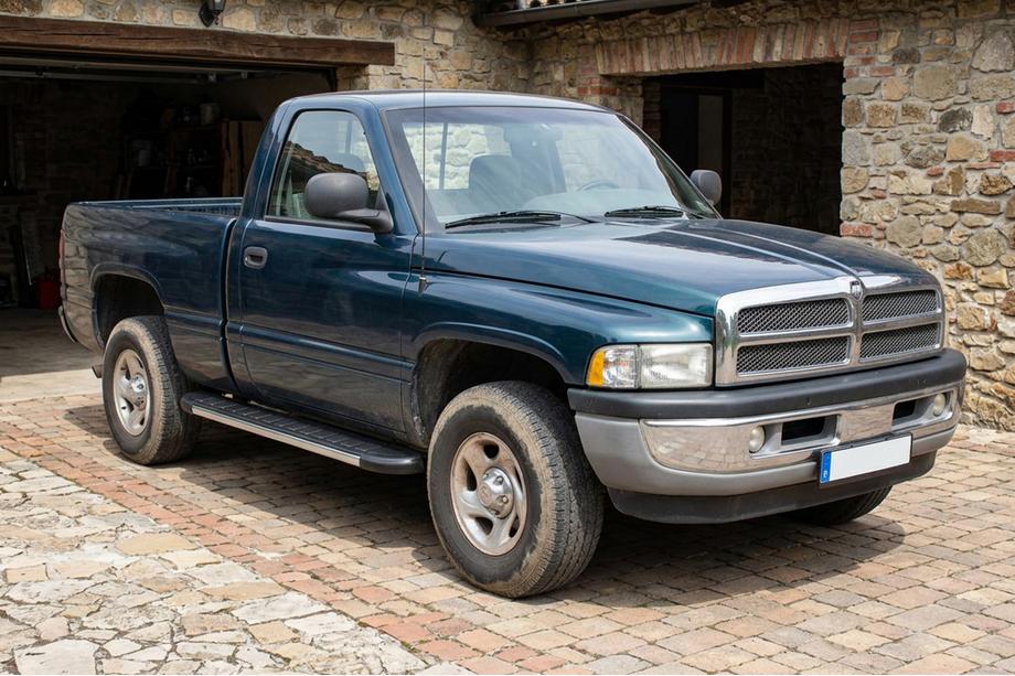 Dodge RAM (BR/BE) 1994–2002 Sidosteg Duru (2 st, aluminium) Image
