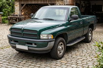 Dodge RAM (BR/BE) 1994–2002 Sidosteg Maydos V1 (2 st, aluminium ↗ rostfritt stål) foto 1