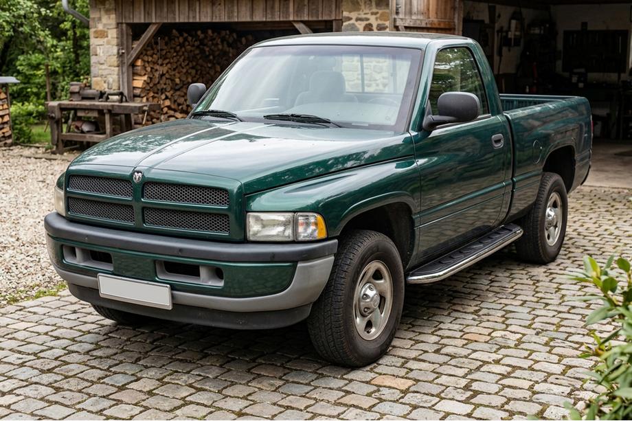Dodge RAM (BR/BE) 1994–2002 Sidosteg Maydos V1 (2 st, aluminium ↗ rostfritt stål) Image
