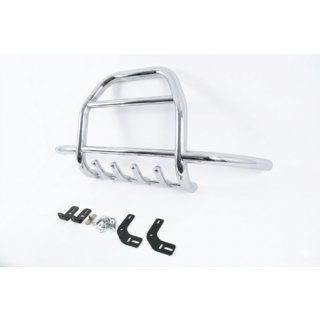 Frontbåge (bullbar) QT007-Exclusive (utan text, rostfritt stål) Suzuki Jimny 1998–2018 foto 3
