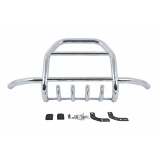 Frontbåge (bullbar) QT007-Exclusive (utan text, rostfritt stål) Suzuki Jimny 1998–2018 foto 1