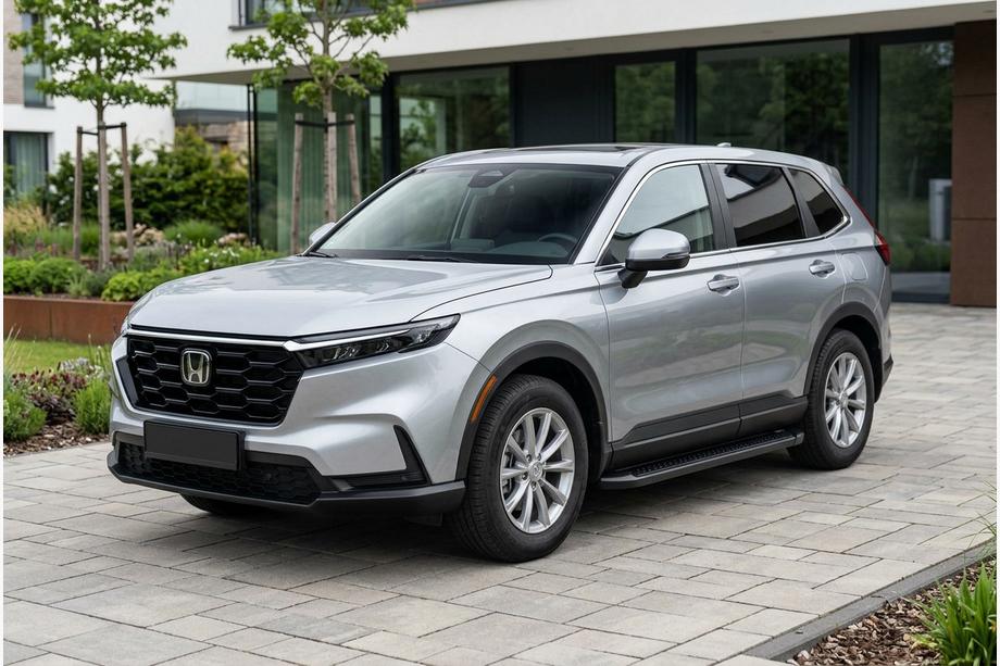 Honda CRV 2022– Sidosteg Allmond Black (2 st, aluminium) Foto 1