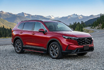 Honda CRV 2022– Sidosteg Maya Red (2 st, aluminium) foto 1