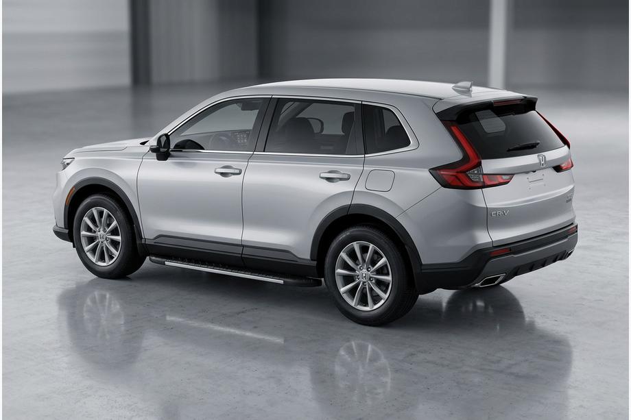 Honda CRV 2022– Sidosteg Bosphorus Grey (2 st, aluminium) Foto 1