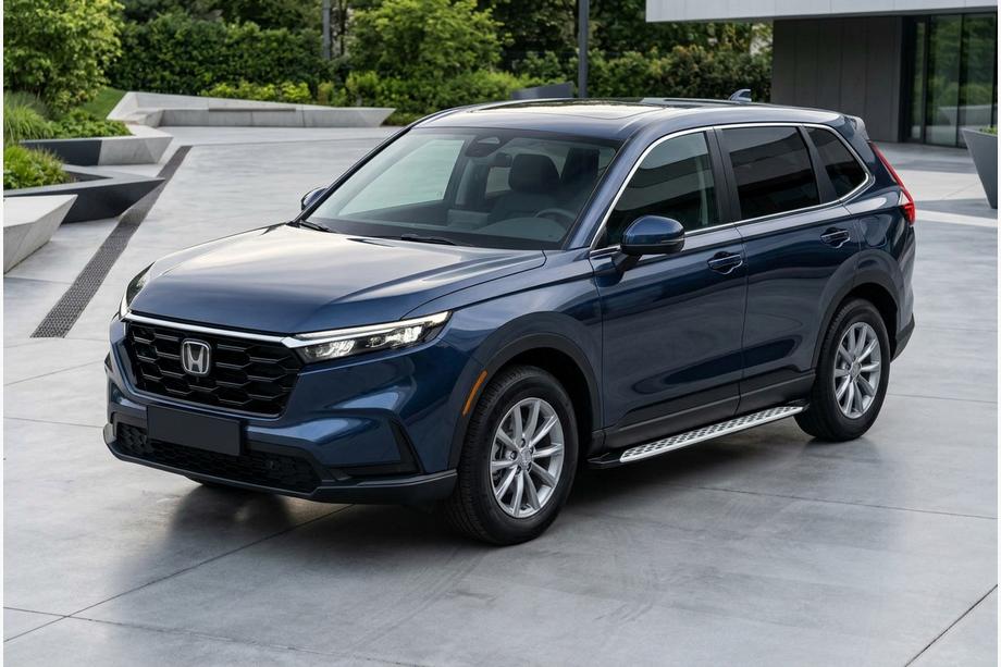 Honda CRV 2022– Sidosteg Shining V1 (2 st, aluminium) Foto 1