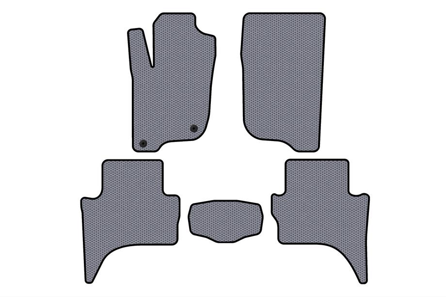 Mitsubishi L200 2015–2024 Gummimattor Carsuit (Short base, grå) Image