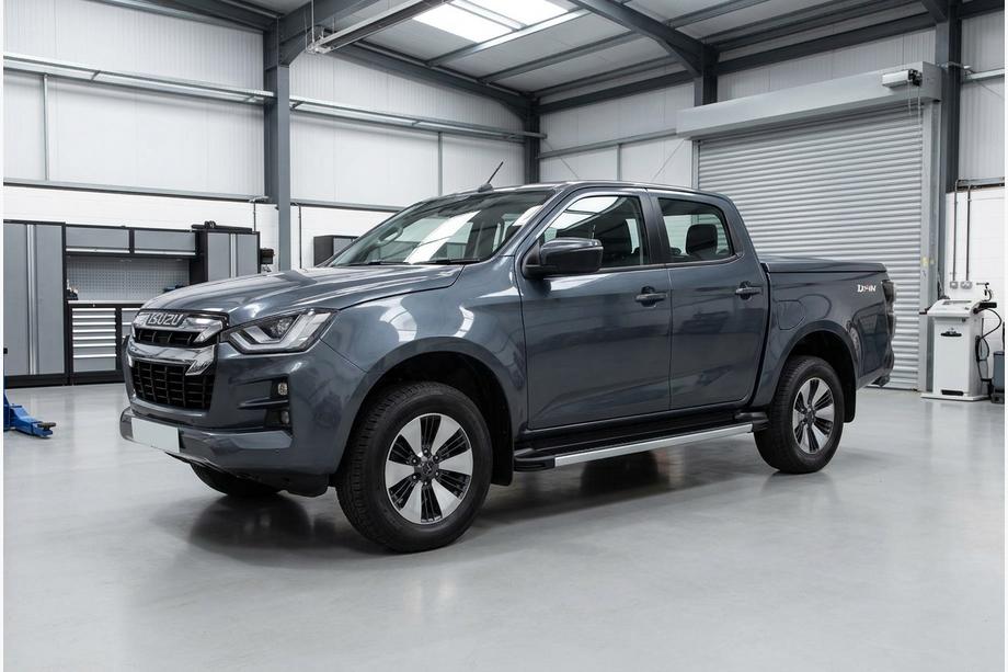 Isuzu D-Max 2019– Sidosteg Maya V1 (2 st, aluminium) Image