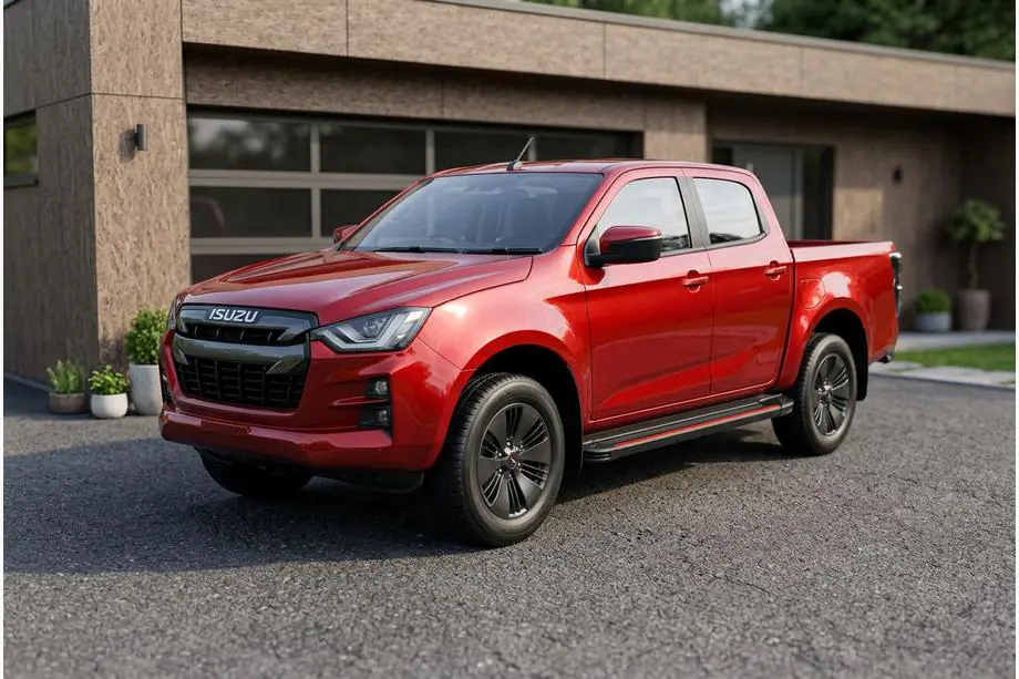 Isuzu D-Max 2019– Sidosteg Maya Red (2 st, aluminium) Image