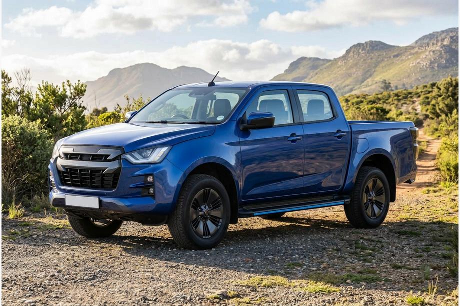 Isuzu D-Max 2019– Sidosteg Maya Blue (2 st, aluminium) Image