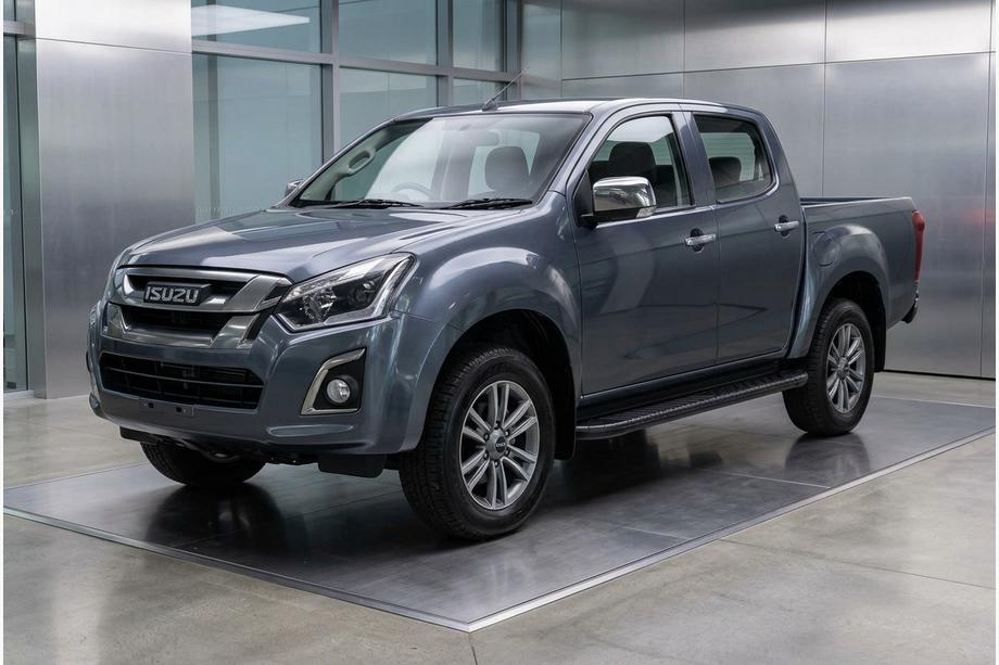 Isuzu D-Max 2019– Sidosteg Bosphorus Black (2 st, aluminium) Image