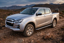 Isuzu D-Max 2019– Sidosteg Maydos V1 (2 st, aluminium ↗ rostfritt stål) foto 1