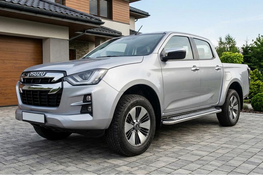 Isuzu D-Max 2019– Sidosteg Maydos V2 (2 st, aluminium / rostfritt stål) Foto 1