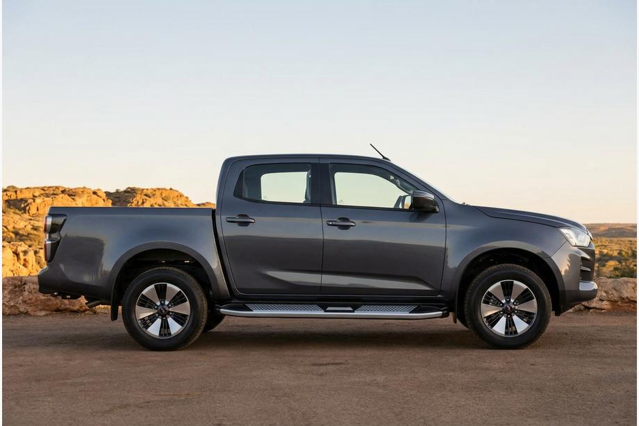 Isuzu D-Max 2019– Mevsim Grey sidosteg (2 st, aluminium) Image