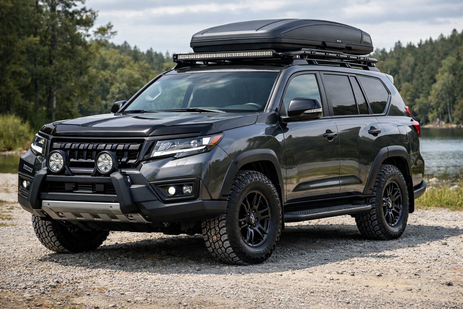 Praktisk uppgradering av Toyota Land Cruiser Prado 250 utan offroad-överdrift