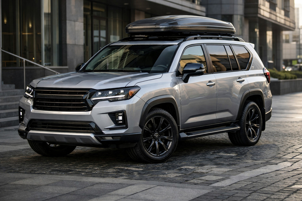 Urban styling av Toyota Land Cruiser Prado 250 utan billiga lösningar