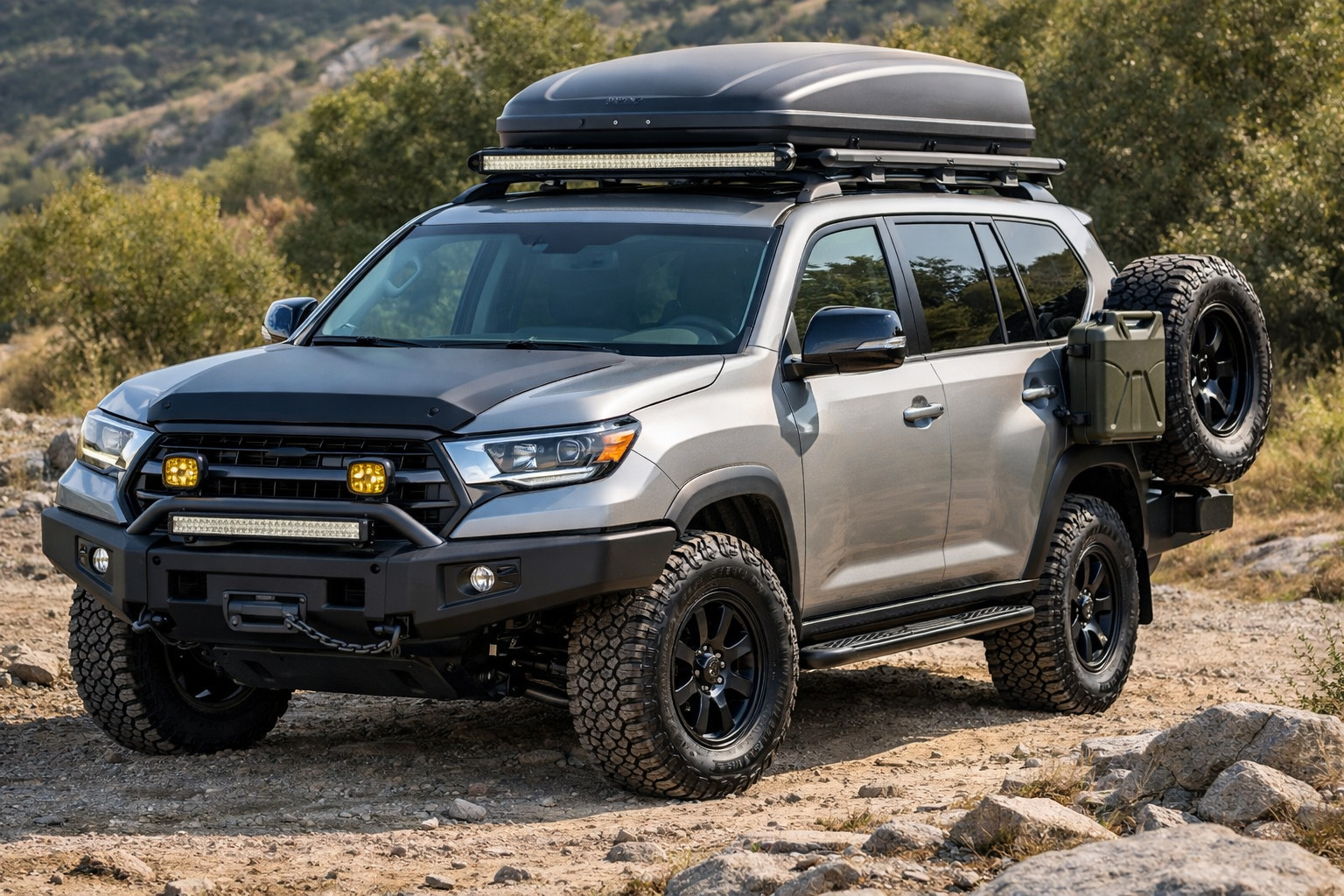 Budgetuppgradering för Toyota Land Cruiser Prado 250: 5 saker som gör skillnad