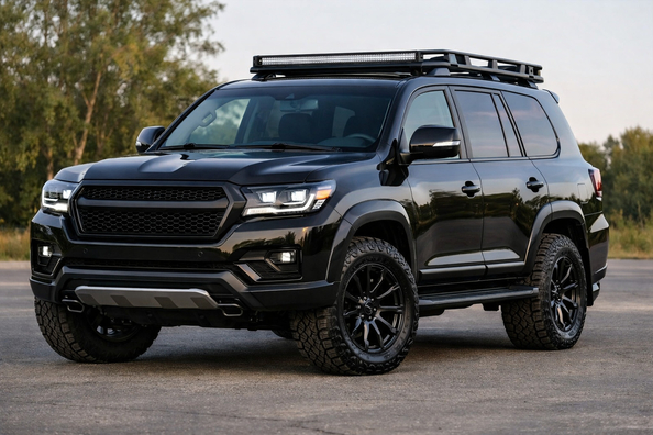 Uppgraderingsplan för Toyota Land Cruiser 200 för ett modernare utseende
