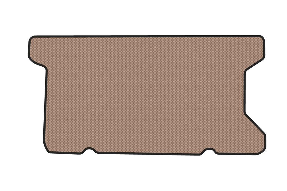 Fiat 500/500L 2013–2022 Gummimatta till bagageutrymmet Carsuit (för 500, USA, beige) Image