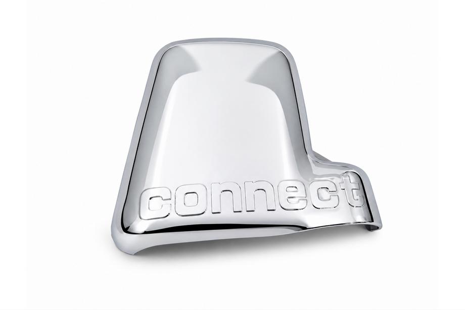 Ford Connect 2010–2013 Spegelkåpor variant nr 1 med logo höger (1 st, plast) Image
