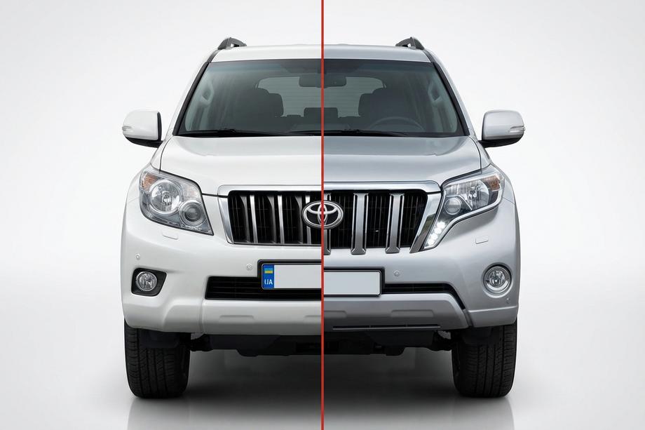 Toyota Land Cruiser Prado 150 2009–2023 Restyling-kit från 2009-2013 till 2013-2017 Foto 1