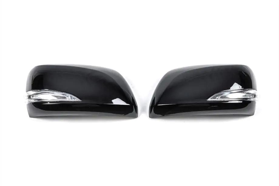 Lexus GX460 2009–2023 Spegelkåpor med integrerad blinkersrepeater Svart färg Image