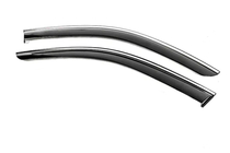 Mercedes GLE/ML class W166 2011–2018 Vindavvisare för sidorutor med kromlist Niken Luxury (2 st) foto 2