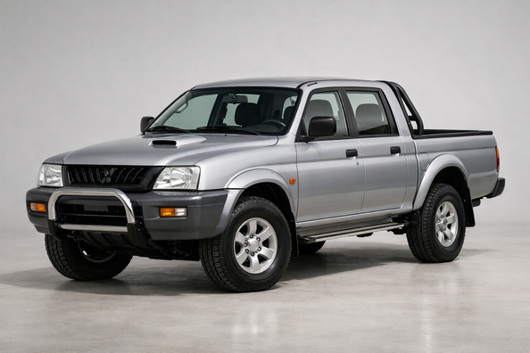 Mitsubishi L200 1996–2006 i test: old school-pickup utan glitter