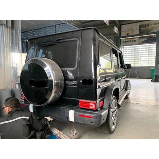 Skärmbreddare G63 AMG 2018-style (bakre, för bilar med monterat facelift-kit) foto 3