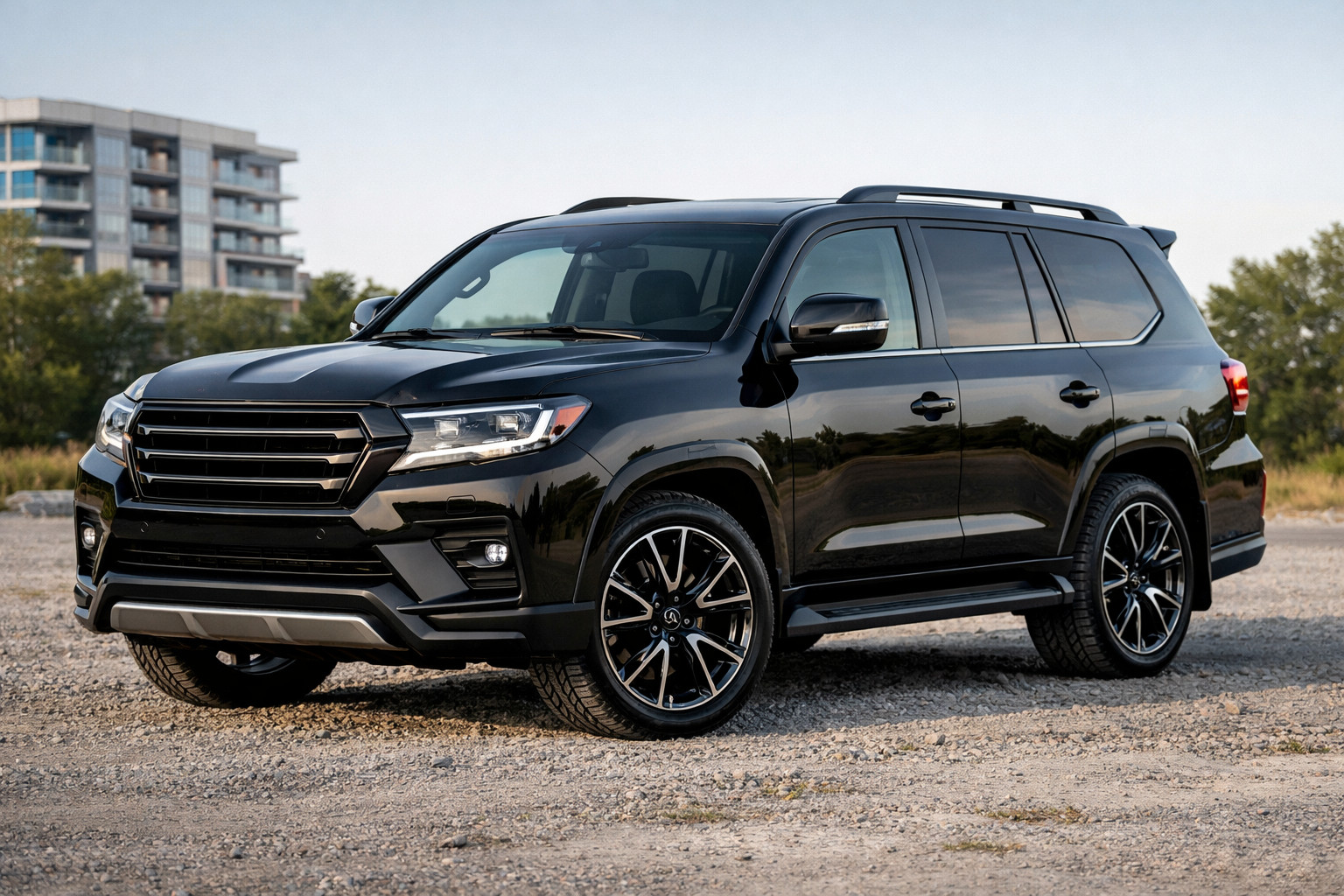 Vad ska man montera på Toyota Land Cruiser 200 för en nyare look?