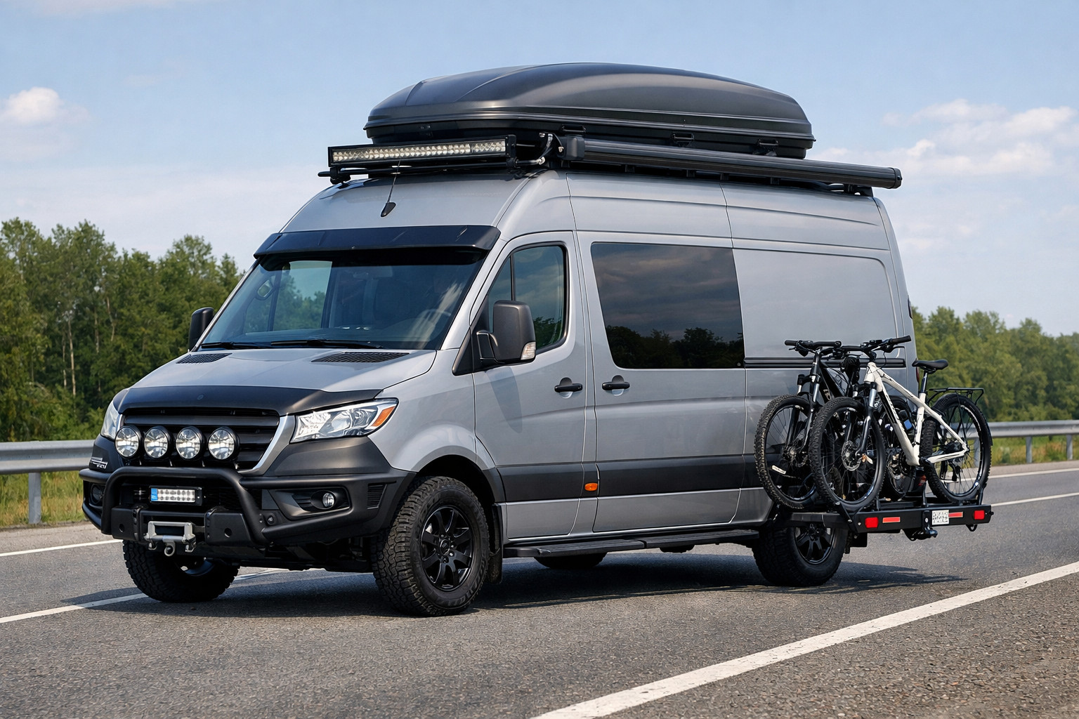 Vad ska du montera på Mercedes Sprinter W907/W910 för landsväg