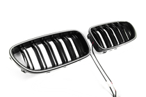 BMW 5-serien F10/F11 2010–2016 BMW njurgaller M-look LED (svart högglans) foto 4