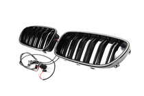 BMW 5-serien F10/F11 2010–2016 BMW njurgaller M-look LED (svart högglans) foto 9