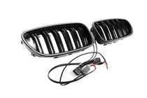 BMW 5-serien F10/F11 2010–2016 BMW njurgaller M-look LED (svart högglans) foto 10