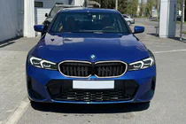 BMW 3-serien G20/G21 2018– Njurgaller 1-Bar LED (2022+, svart högblank) foto 1