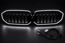 BMW 3-serien G20/G21 2018– Njurgaller 1-Bar LED (2022+, svart högblank) foto 6