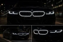 BMW 3-serien G20/G21 2018– Njurgaller 1-Bar LED (2022+, svart högblank) foto 5