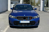 BMW 3-serien G20/G21 2018– M-Color LED njurgaller (2022+, blank svart) foto 1