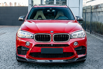 BMW X6 F16 2014–2019 BMW njurgaller M-look LED (svart högglans) foto 1